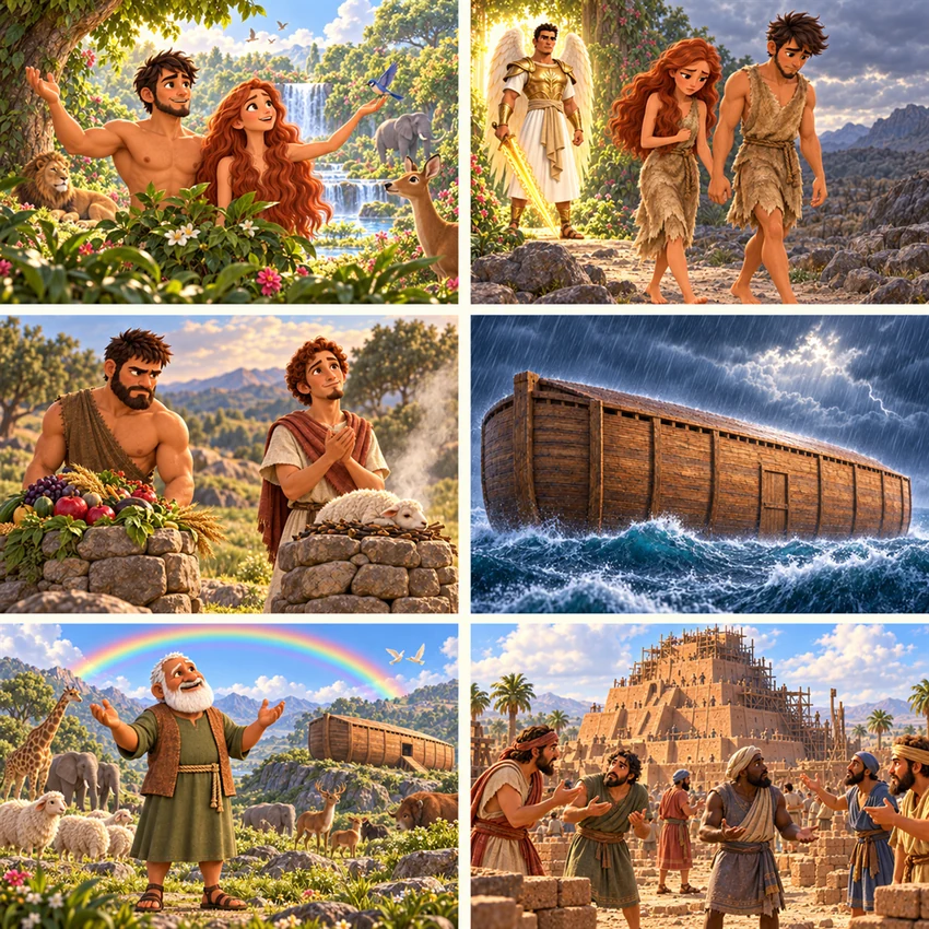 Artwork: Creation and the Fall